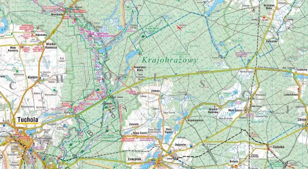 Trasy rowerowe Bory Tucholskie mapa – odkryj najlepsze szlaki rowerowe
